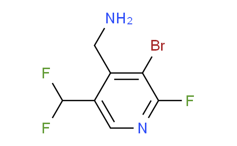 AM126182 | 1806909-20-5 | 4-(Aminomethyl)-3-bromo-5-(difluoromethyl)-2-fluoropyridine