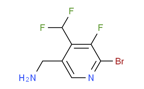 AM126189 | 1805365-98-3 | 5-(Aminomethyl)-2-bromo-4-(difluoromethyl)-3-fluoropyridine
