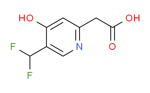 AM12619 | 1805308-69-3 | 5-(Difluoromethyl)-4-hydroxypyridine-2-acetic acid