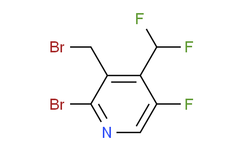 AM126191 | 1806994-60-4 | 2-Bromo-3-(bromomethyl)-4-(difluoromethyl)-5-fluoropyridine