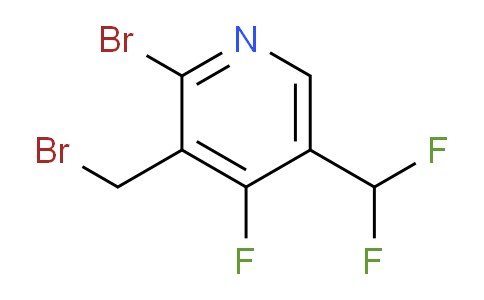 AM126192 | 1804912-62-6 | 2-Bromo-3-(bromomethyl)-5-(difluoromethyl)-4-fluoropyridine