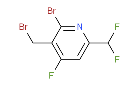 AM126193 | 1805366-07-7 | 2-Bromo-3-(bromomethyl)-6-(difluoromethyl)-4-fluoropyridine