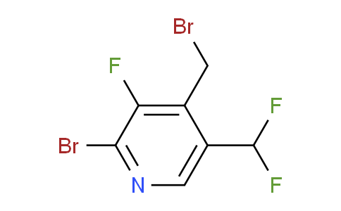 AM126196 | 1804636-17-6 | 2-Bromo-4-(bromomethyl)-5-(difluoromethyl)-3-fluoropyridine