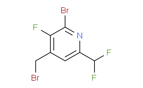2-Bromo-4-(bromomethyl)-6-(difluoromethyl)-3-fluoropyridine