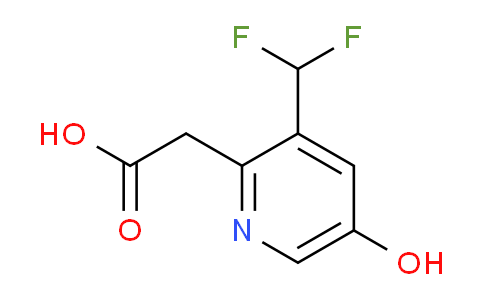AM12620 | 1804486-41-6 | 3-(Difluoromethyl)-5-hydroxypyridine-2-acetic acid