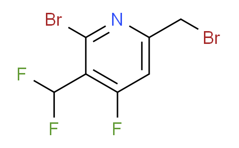2-Bromo-6-(bromomethyl)-3-(difluoromethyl)-4-fluoropyridine