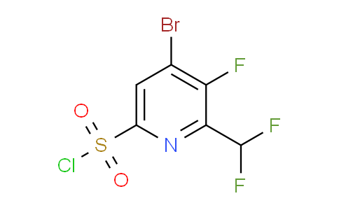AM126203 | 1805345-97-4 | 4-Bromo-2-(difluoromethyl)-3-fluoropyridine-6-sulfonyl chloride