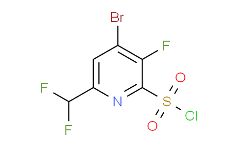AM126204 | 1806065-31-5 | 4-Bromo-6-(difluoromethyl)-3-fluoropyridine-2-sulfonyl chloride