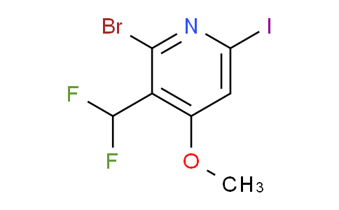 AM126206 | 1806870-13-2 | 2-Bromo-3-(difluoromethyl)-6-iodo-4-methoxypyridine
