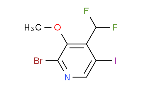 AM126208 | 1806070-09-6 | 2-Bromo-4-(difluoromethyl)-5-iodo-3-methoxypyridine