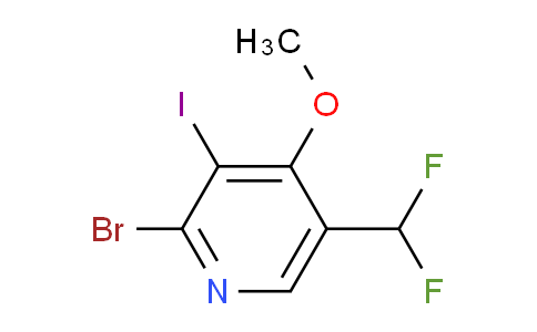 AM126212 | 1806877-87-1 | 2-Bromo-5-(difluoromethyl)-3-iodo-4-methoxypyridine