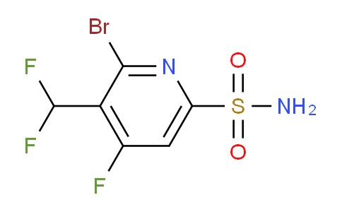 AM126217 | 1804657-50-8 | 2-Bromo-3-(difluoromethyl)-4-fluoropyridine-6-sulfonamide