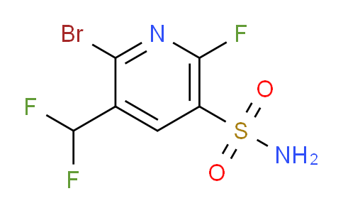 AM126219 | 1805411-09-9 | 2-Bromo-3-(difluoromethyl)-6-fluoropyridine-5-sulfonamide