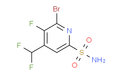 AM126220 | 1806830-99-8 | 2-Bromo-4-(difluoromethyl)-3-fluoropyridine-6-sulfonamide