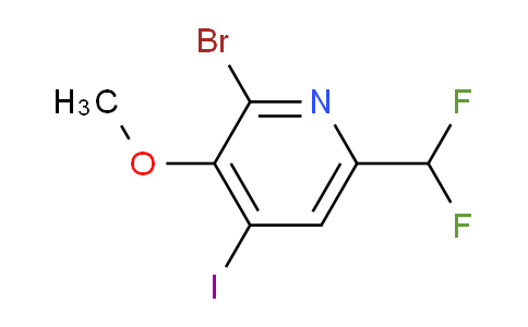 AM126225 | 1806070-17-6 | 2-Bromo-6-(difluoromethyl)-4-iodo-3-methoxypyridine