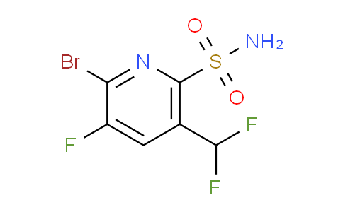 AM126226 | 1806831-03-7 | 2-Bromo-5-(difluoromethyl)-3-fluoropyridine-6-sulfonamide