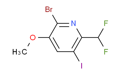 AM126227 | 1805373-02-7 | 2-Bromo-6-(difluoromethyl)-5-iodo-3-methoxypyridine