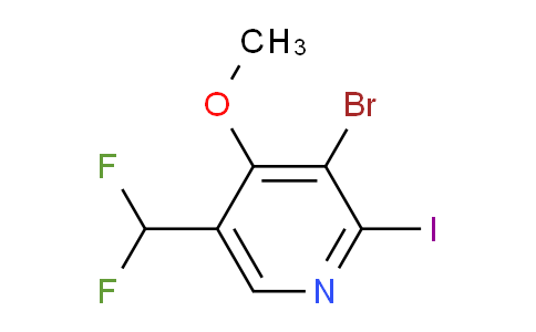 AM126236 | 1805239-27-3 | 3-Bromo-5-(difluoromethyl)-2-iodo-4-methoxypyridine