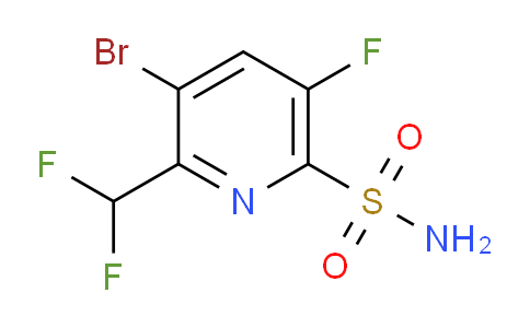 AM126237 | 1804657-80-4 | 3-Bromo-2-(difluoromethyl)-5-fluoropyridine-6-sulfonamide