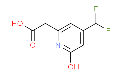 4-(Difluoromethyl)-2-hydroxypyridine-6-acetic acid