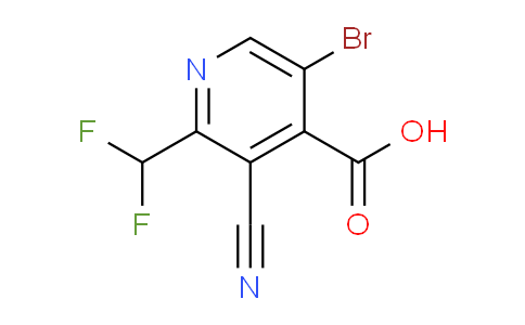 AM126251 | 1805431-34-8 | 5-Bromo-3-cyano-2-(difluoromethyl)pyridine-4-carboxylic acid