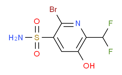 AM126252 | 1804667-50-2 | 2-Bromo-6-(difluoromethyl)-5-hydroxypyridine-3-sulfonamide