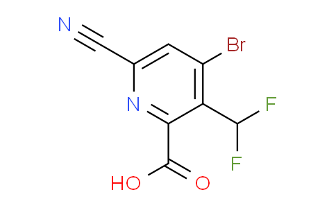 AM126255 | 1806915-83-2 | 4-Bromo-6-cyano-3-(difluoromethyl)pyridine-2-carboxylic acid
