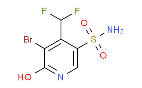 AM126257 | 1805163-68-1 | 3-Bromo-4-(difluoromethyl)-2-hydroxypyridine-5-sulfonamide