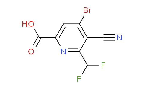 AM126259 | 1806830-03-4 | 4-Bromo-3-cyano-2-(difluoromethyl)pyridine-6-carboxylic acid