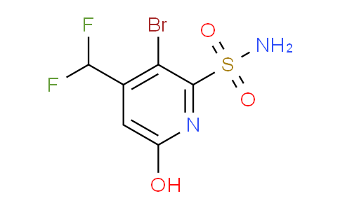 AM126261 | 1804846-10-3 | 3-Bromo-4-(difluoromethyl)-6-hydroxypyridine-2-sulfonamide