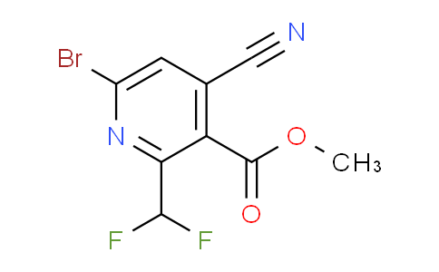 AM126277 | 1804632-52-7 | Methyl 6-bromo-4-cyano-2-(difluoromethyl)pyridine-3-carboxylate