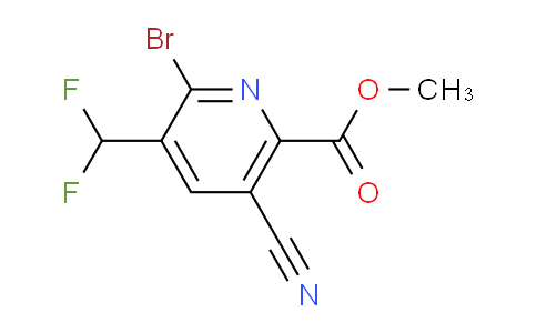 AM126278 | 1804842-96-3 | Methyl 2-bromo-5-cyano-3-(difluoromethyl)pyridine-6-carboxylate