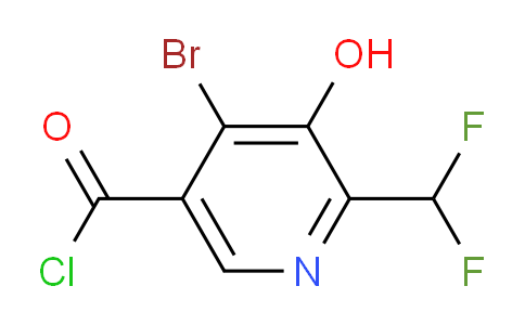 AM126285 | 1805342-89-5 | 4-Bromo-2-(difluoromethyl)-3-hydroxypyridine-5-carbonyl chloride