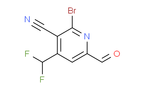 AM126292 | 1804463-62-4 | 2-Bromo-3-cyano-4-(difluoromethyl)pyridine-6-carboxaldehyde