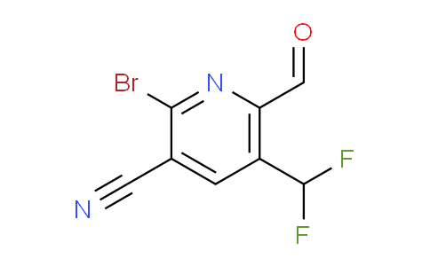 AM126294 | 1805387-14-7 | 2-Bromo-3-cyano-5-(difluoromethyl)pyridine-6-carboxaldehyde