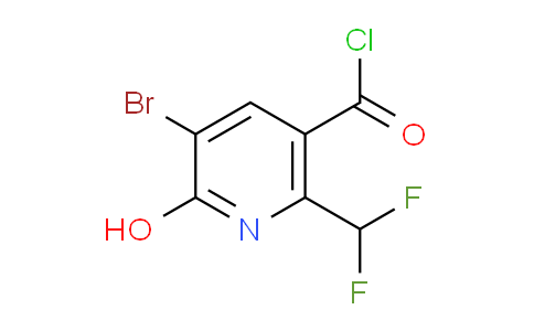AM126297 | 1804888-77-4 | 3-Bromo-6-(difluoromethyl)-2-hydroxypyridine-5-carbonyl chloride