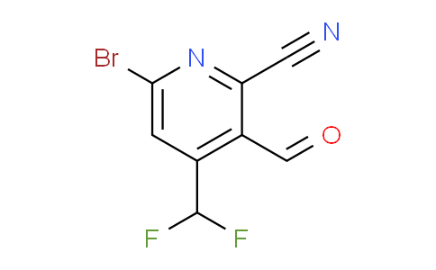AM126309 | 1805387-53-4 | 6-Bromo-2-cyano-4-(difluoromethyl)pyridine-3-carboxaldehyde