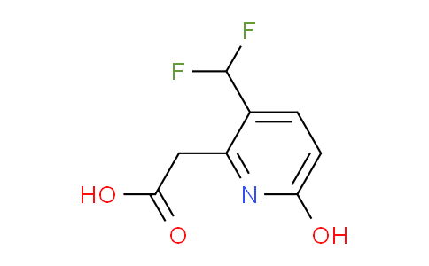 AM12631 | 1805308-75-1 | 3-(Difluoromethyl)-6-hydroxypyridine-2-acetic acid