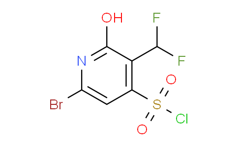 AM126315 | 1805163-56-7 | 6-Bromo-3-(difluoromethyl)-2-hydroxypyridine-4-sulfonyl chloride