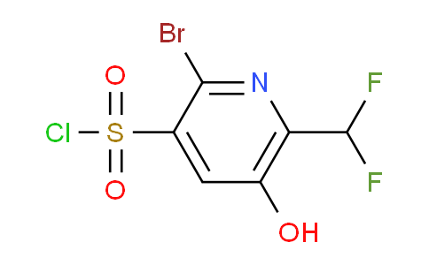AM126320 | 1807003-89-9 | 2-Bromo-6-(difluoromethyl)-5-hydroxypyridine-3-sulfonyl chloride