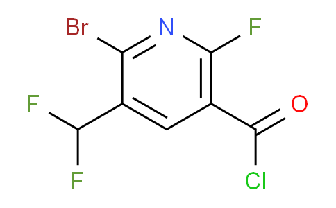 AM126329 | 1804460-45-4 | 2-Bromo-3-(difluoromethyl)-6-fluoropyridine-5-carbonyl chloride