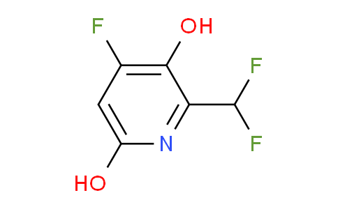 2-(Difluoromethyl)-3,6-dihydroxy-4-fluoropyridine