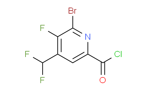 AM126331 | 1805364-91-3 | 2-Bromo-4-(difluoromethyl)-3-fluoropyridine-6-carbonyl chloride