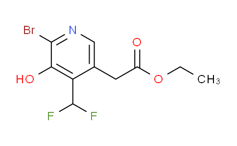 AM126332 | 1806911-00-1 | Ethyl 2-bromo-4-(difluoromethyl)-3-hydroxypyridine-5-acetate