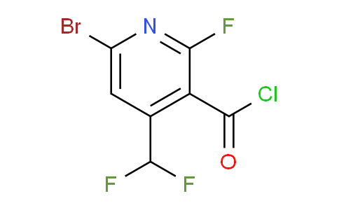 AM126333 | 1804460-56-7 | 6-Bromo-4-(difluoromethyl)-2-fluoropyridine-3-carbonyl chloride