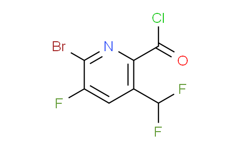 AM126336 | 1806064-51-6 | 2-Bromo-5-(difluoromethyl)-3-fluoropyridine-6-carbonyl chloride