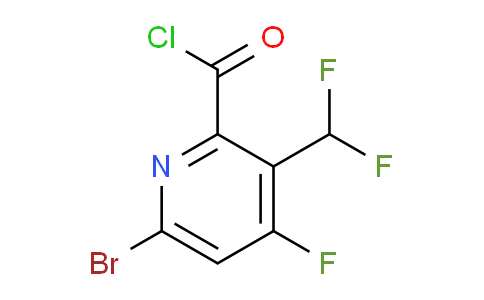 AM126338 | 1805369-25-8 | 6-Bromo-3-(difluoromethyl)-4-fluoropyridine-2-carbonyl chloride