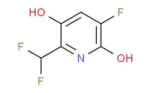 2-(Difluoromethyl)-3,6-dihydroxy-5-fluoropyridine