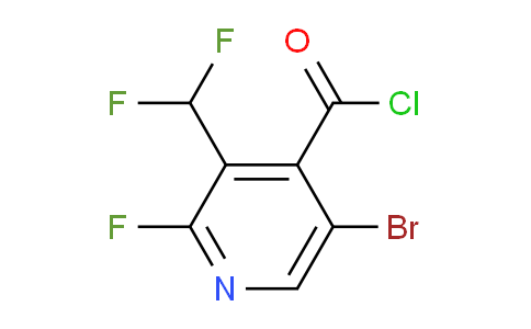 AM126349 | 1805167-01-4 | 5-Bromo-3-(difluoromethyl)-2-fluoropyridine-4-carbonyl chloride