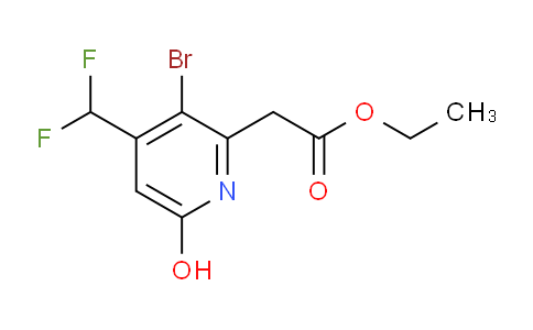 AM126350 | 1805244-36-3 | Ethyl 3-bromo-4-(difluoromethyl)-6-hydroxypyridine-2-acetate